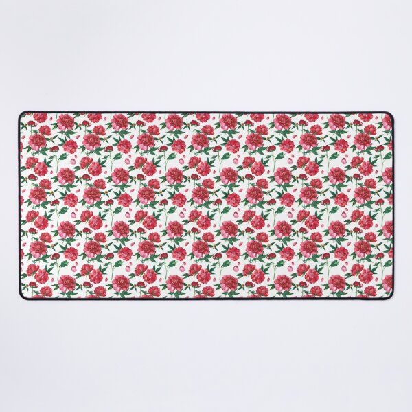 Item preview, Red Peony Floral Seamless Pattern designed and sold by Zaya_art.