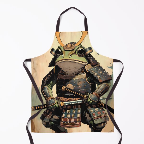 Item preview, Japanese Samurai Frog Warrior With Katana Sword designed and sold by By:MarcinK.