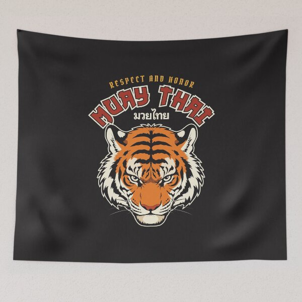 Item preview, Vintage Style Muay Thai Shirt designed and sold by nethanella.