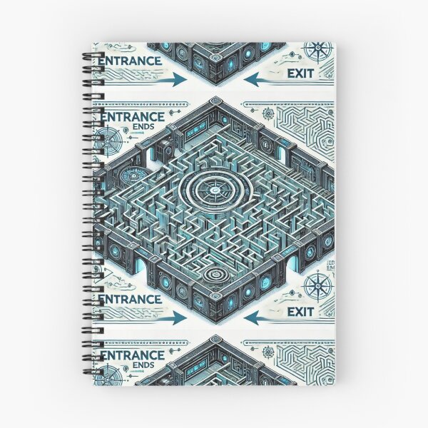 Item preview, Labyrinth Quest – Classic Puzzle Game Artwork designed and sold by EchoWave11.