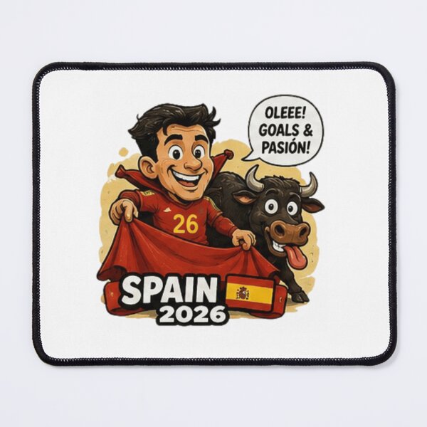 Item preview, Spain 2026 Soccer Fan Sticker designed and sold by syndia2209.