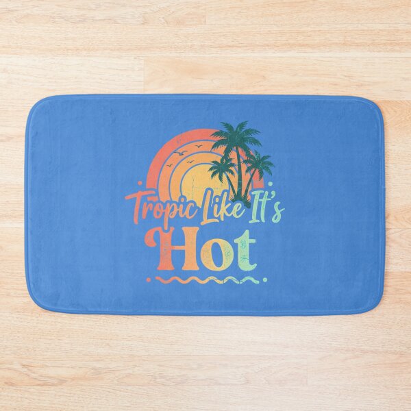 Item preview, Tropic Like It's Hot Funny Beach Shirt for Women | Retro Sunset Palm Tree Vacation Tee | Summer Holiday Gift for Tropical Vibes Lover designed and sold by Covent Vaughn.