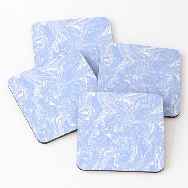 Item preview, periwinkle purple-blue marble pattern designed and sold by victorian-era-frog.