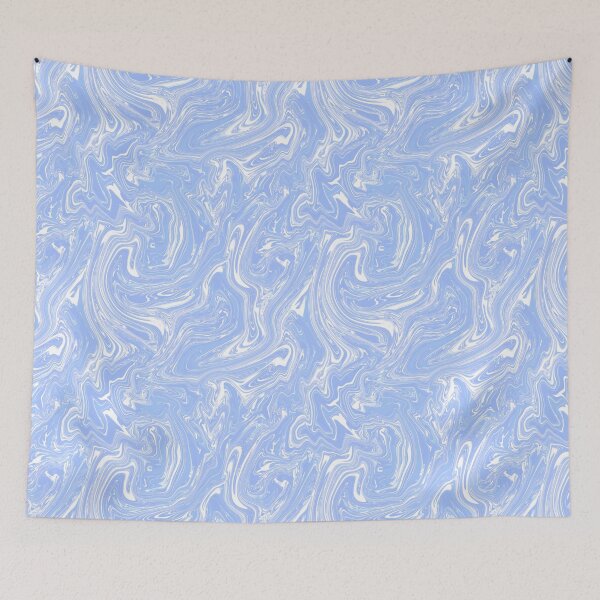 Item preview, periwinkle purple-blue marble pattern designed and sold by victorian-era-frog.
