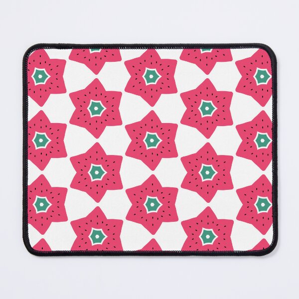 Item preview, Watermelon Floral Pattern - Pink & Green  designed and sold by Sophie Golightly.