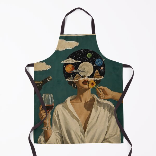 Item preview, Lose Your Mind Find Your Soul Surreal Cosmic Woman designed and sold by Latoya  Scott.