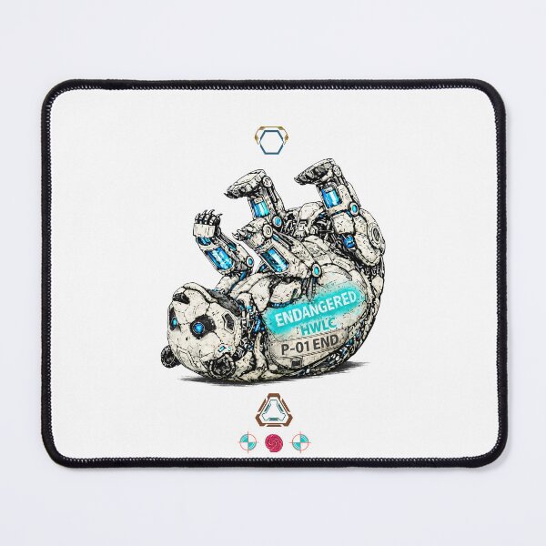 Item preview, Cybernetic panda designed and sold by m-yoga-store.