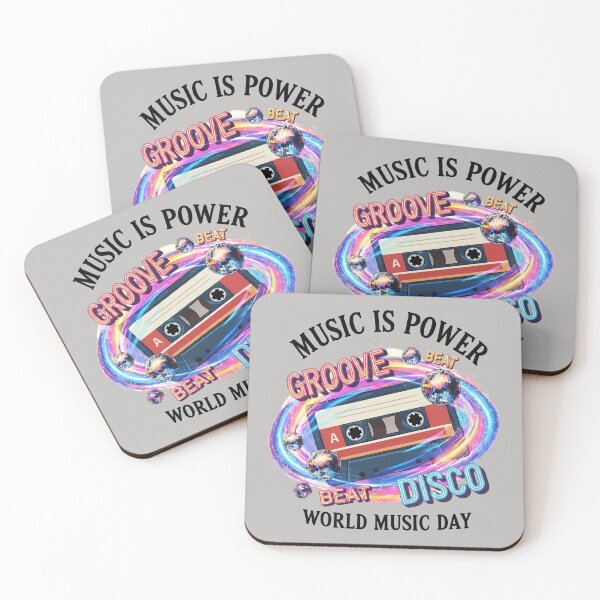 Item preview, Retro Cassette - World Music Day designed and sold by Art-Arcade6.