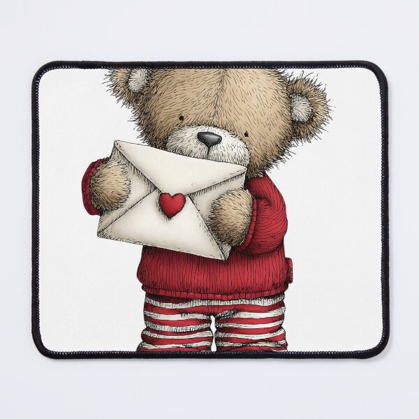 Item preview, Sweet Teddy Bear Sending Love designed and sold by Articora.