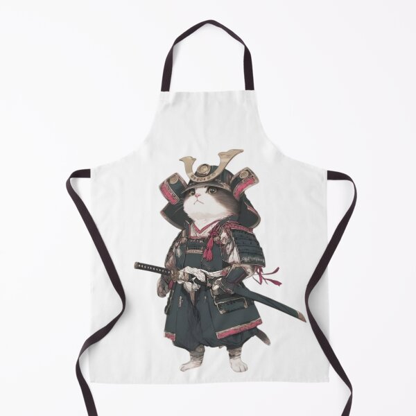 Item preview, Samurai Cat Warrior | Cute Japanese Samurai Kitty Aesthetic Anime Art designed and sold by Dyan4.