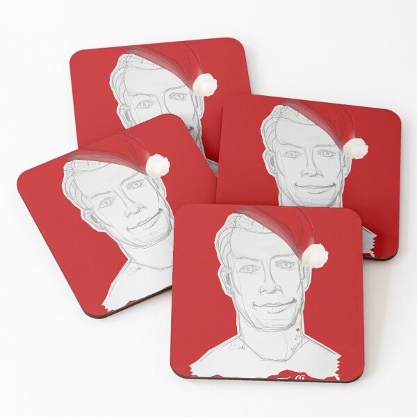 Item preview,  Young Santa Claus with Red Hat (Hand Drawing by ACCI) designed and sold by VanyssaGraphics.