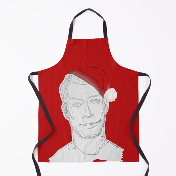 Item preview, Young Santa Claus with Red Hat (Hand Drawing by ACCI) designed and sold by VanyssaGraphics.