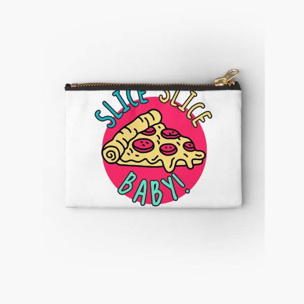 Item preview, Slice Slice Baby Funny Pizza Pun Retro Food Lover Design designed and sold by EichStore.