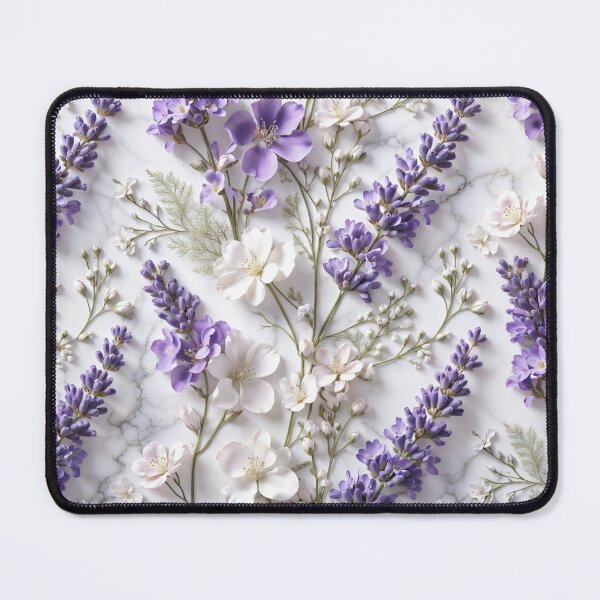 Item preview, Lavender Floral Botanical Sprigs Art designed and sold by IntelliMindDesigns.