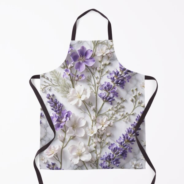 Item preview, Lavender Floral Botanical Sprigs Art designed and sold by IntelliMindDesigns.