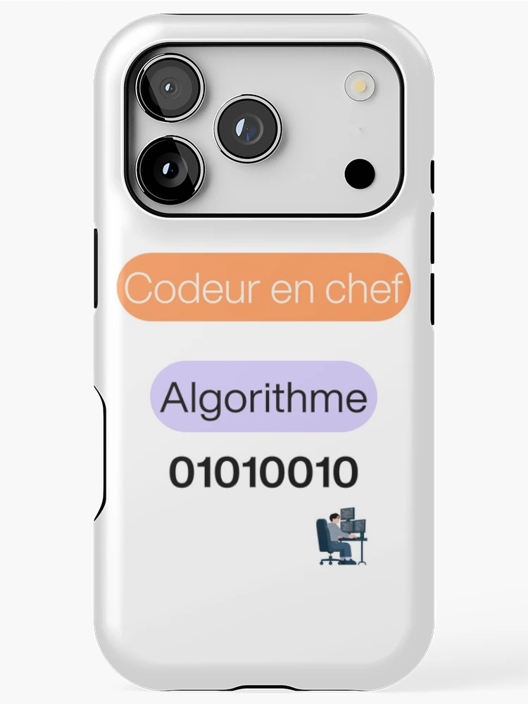 Thumbnail 1 of 4, iPhone Case, Lead Coder – Algorithm Humor designed and sold by Divini_.
