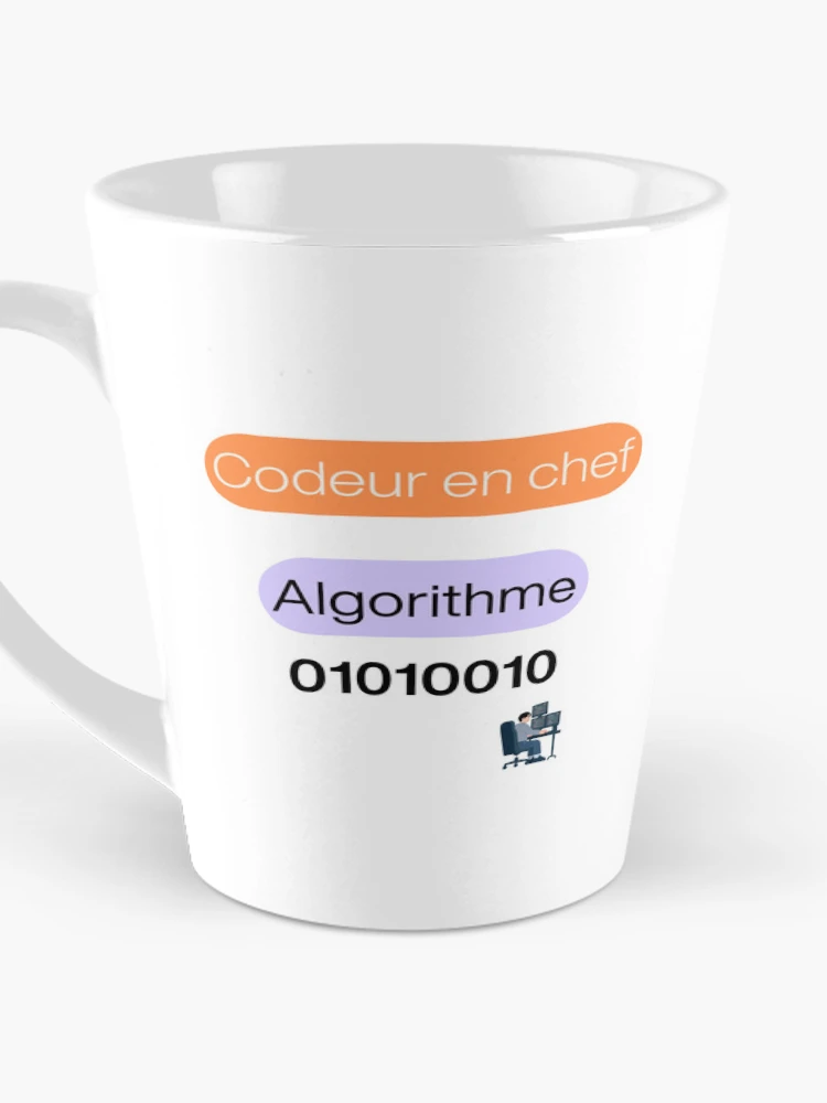 Thumbnail 3 of 4, Coffee Mug, Lead Coder – Algorithm Humor designed and sold by Divini_.