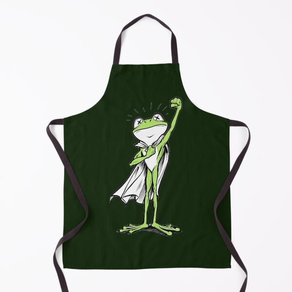 Item preview, Funny Green Frog Superhero - Kids Birthday or Graduation Gift designed and sold by PixelQ.