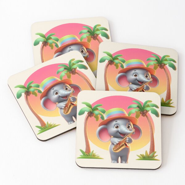 Item preview, Jazz Elephant  – International Jazz Day designed and sold by Art-Arcade6.