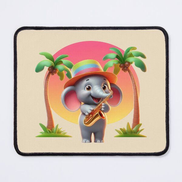 Item preview, Jazz Elephant – International Jazz Day designed and sold by Art-Arcade6.
