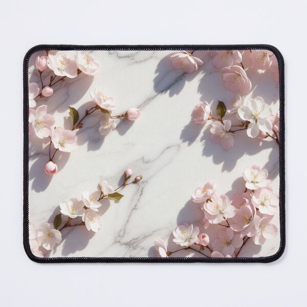 Item preview, Soft Pink Blossom Shadow Pattern designed and sold by IntelliMindDesigns.