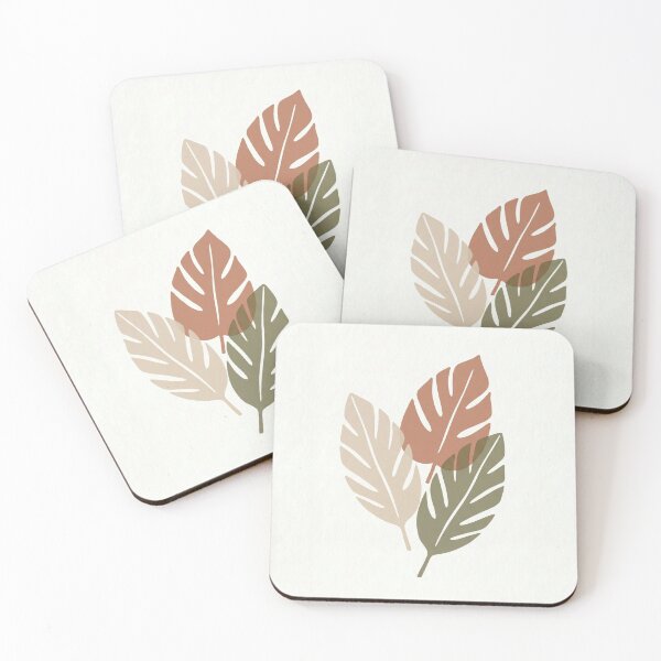 Item preview, Minimalist Monstera Palm Leaves Boho Illustration designed and sold by drhett09.