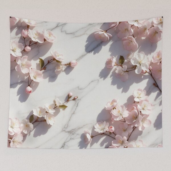Item preview, Soft Pink Blossom Shadow Pattern designed and sold by IntelliMindDesigns.
