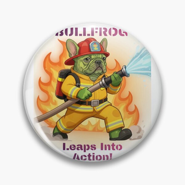 Item preview, Bullfrog Firefighter designed and sold by Kaitoo-e-graph.