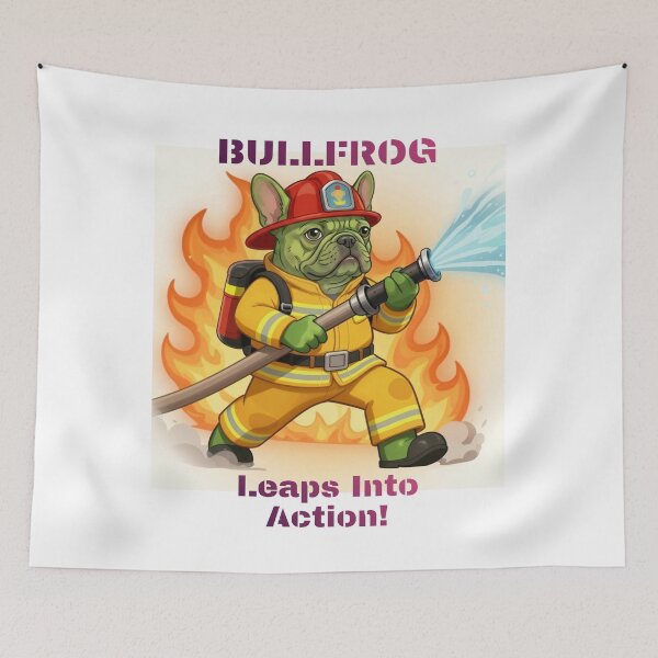 Item preview, Bullfrog Firefighter designed and sold by Kaitoo-e-graph.
