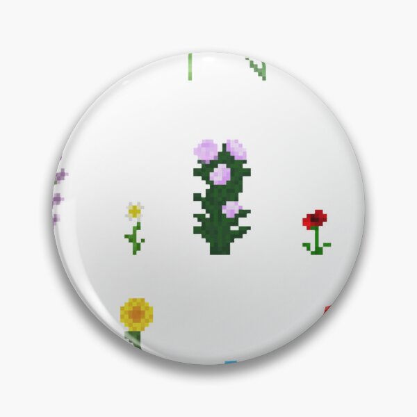 Artikelvorschau, Minecraft-Blumenkollektion | Pixel-Art-Blumen entworfen und verkauft von vitrar.