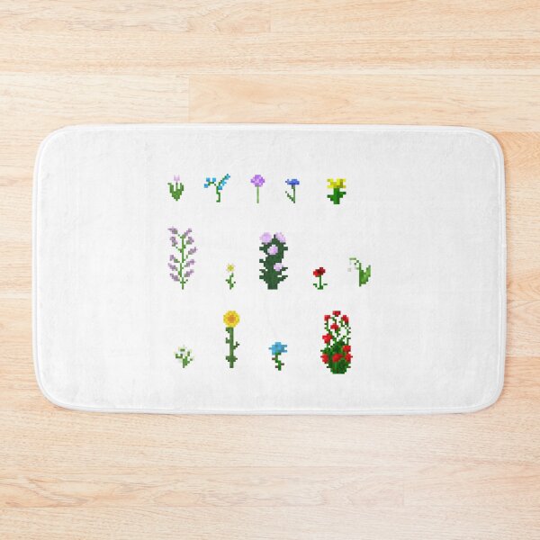 Item preview, Minecraft Flower Collection | Pixel Art Flowers designed and sold by vitrar.