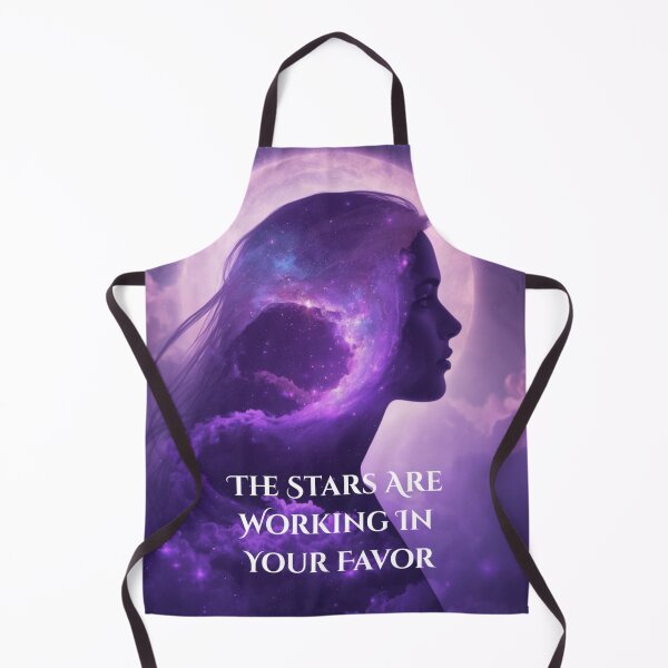 Item preview, The Stars Are Working in Your Favor | Cosmic Manifestation Affirmation designed and sold by MysticPurpleHue.