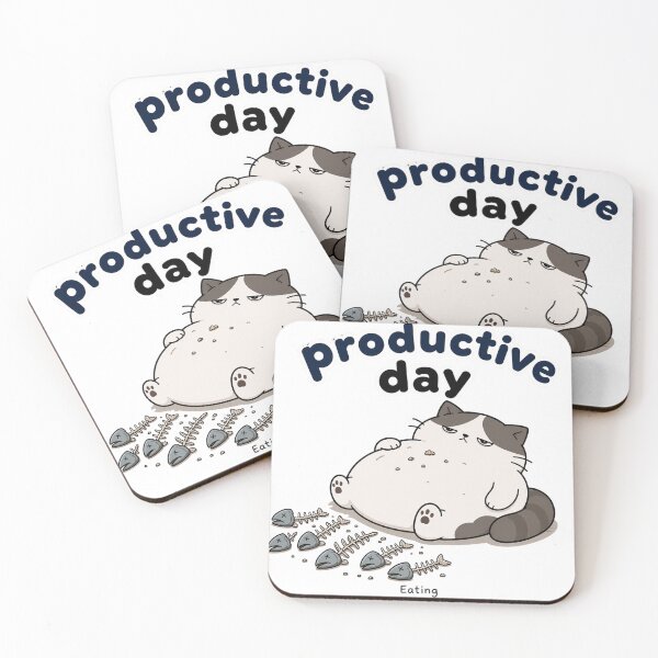 Item preview, Productive day! eating? oh. designed and sold by vecart34.