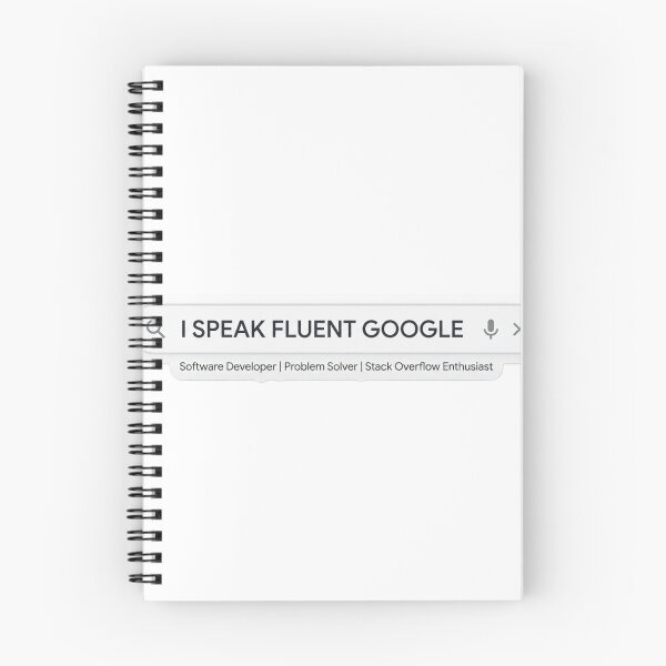 Item preview, I Speak Fluent Google designed and sold by CtrlZHumor.