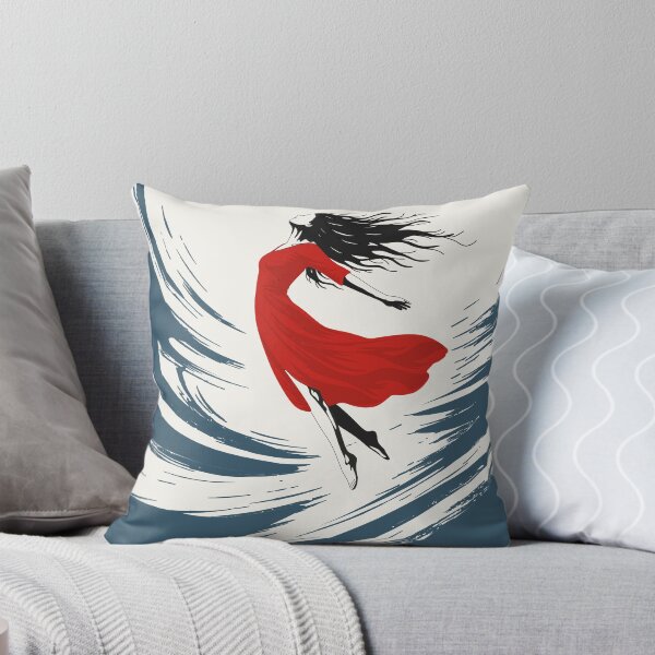Item preview, Woman in Red Dress Print designed and sold by Studio pod Burom.