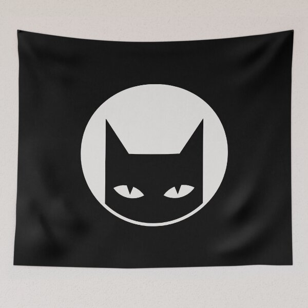 Item preview, Black Cat Logo designed and sold by eve streets.