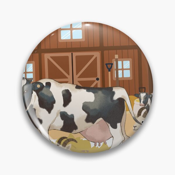 Item preview, Cute Farm Animals at the Barn | Cow, Goat, Pig & Chicken Country Life designed and sold by Extremeallie.