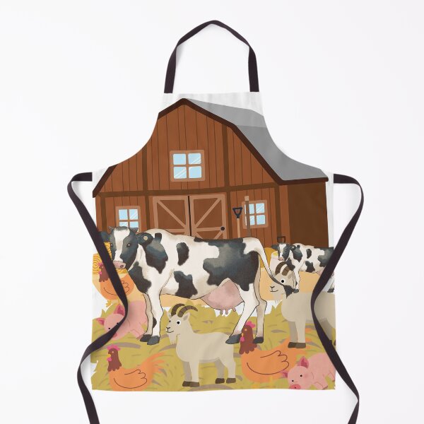 Item preview, Cute Farm Animals at the Barn | Cow, Goat, Pig & Chicken Country Life designed and sold by Extremeallie.