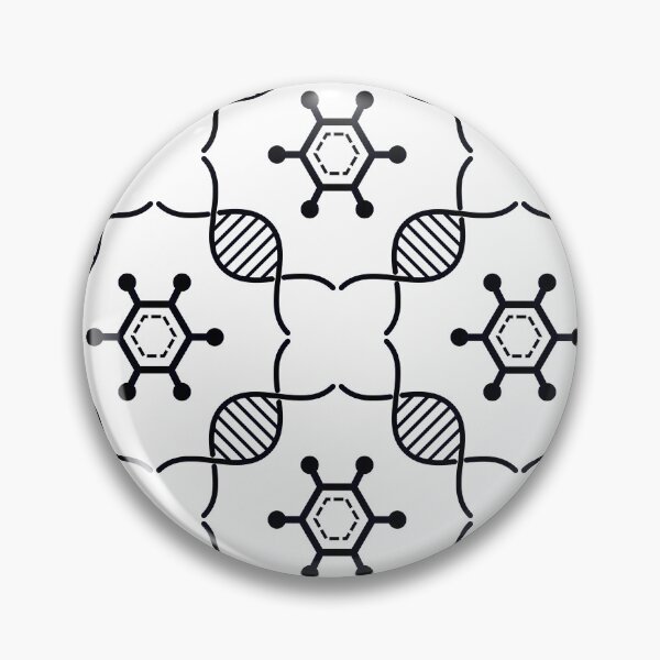 Item preview, Decorative geometric dna seamless pattern designed and sold by Longsilp.
