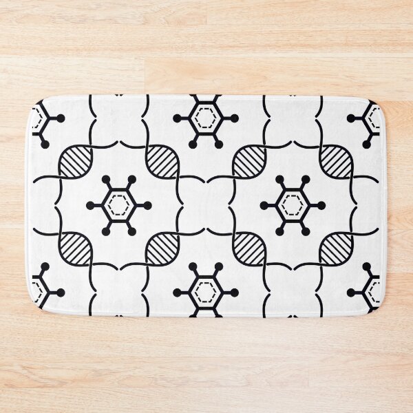 Item preview, Decorative geometric dna seamless pattern designed and sold by Longsilp.