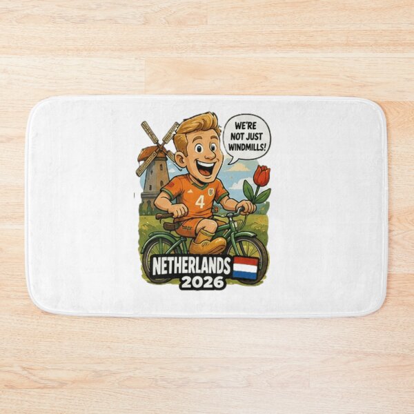 Item preview, Netherlands 2026 Soccer Fan Sticker designed and sold by Pixanova.