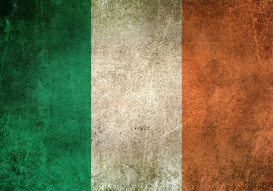 Download "Old and Worn Distressed Vintage Flag of Ireland" Poster ...