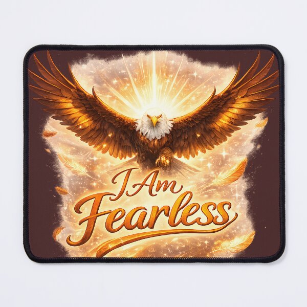 Item preview, I Am Fearless Empowerment Affirmation designed and sold by hutofdesigns.