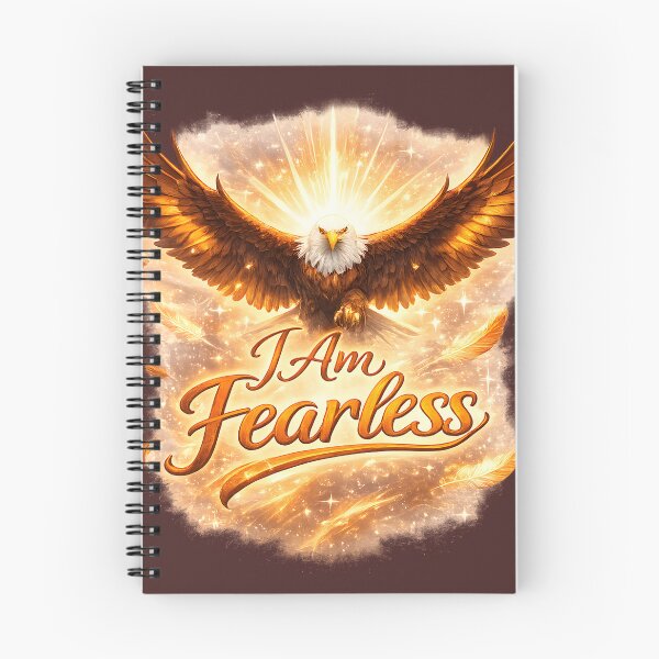 Item preview, I Am Fearless Empowerment Affirmation designed and sold by hutofdesigns.