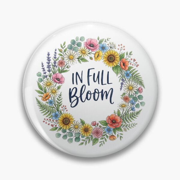 Item preview, In Full Bloom Summer Aesthetic Floral Mindful Living designed and sold by Yellowriversss.