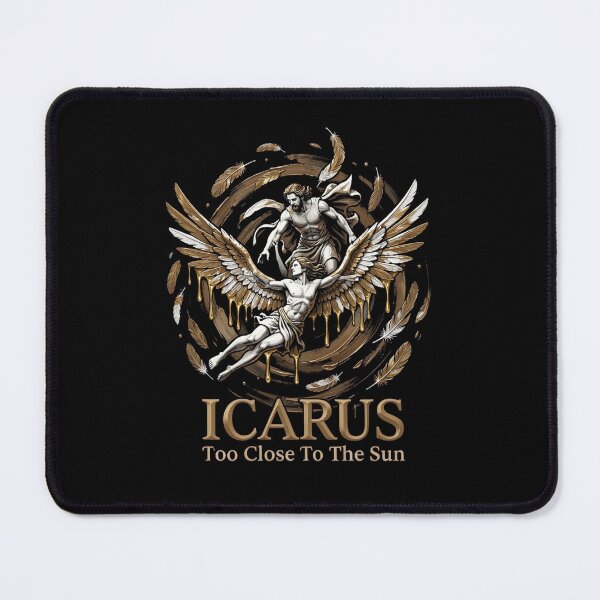 Item preview, ICARUS – Too Close To The Sun | Greek Mythology Premium Apparel Collection designed and sold by CallisC-Arts.