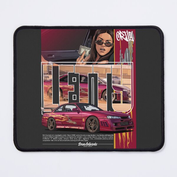 Item preview, Fast & Furious Letty's Nissan 240SX designed and sold by BronArtworks.