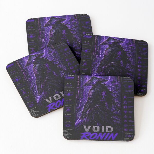 Item preview, Void Ronin (Series 9) - Cyberpunk Interstellar Shrouded Wanderer Art designed and sold by RiteshCenter.