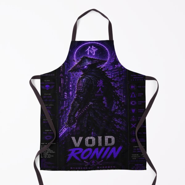 Item preview, Void Ronin (Series 9) - Cyberpunk Interstellar Shrouded Wanderer Art designed and sold by RiteshCenter.