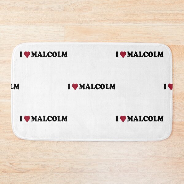 Item preview, I Love Malcolm designed and sold by DesignForYou79.